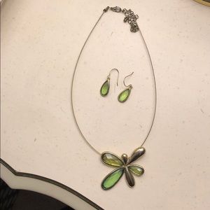 Green necklace